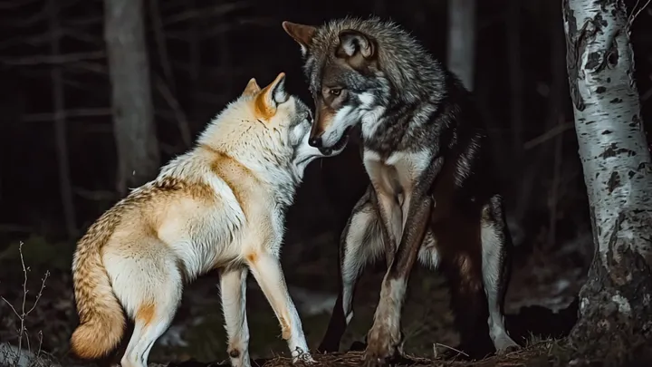Ela seguiu um lobo na floresta. O que ela encontrou mudou sua vida!