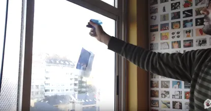 Too cold inside? Stick THIS on your windows and your house will instantly become warmer! It's effective and cheap!