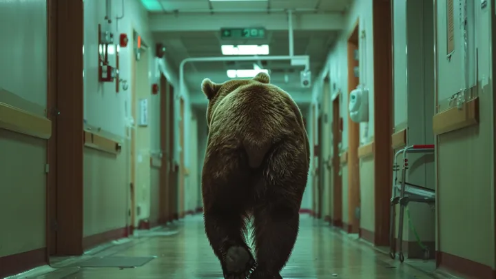 クマが病院に侵入 - 看護師はクマが口に運ぶものに涙した