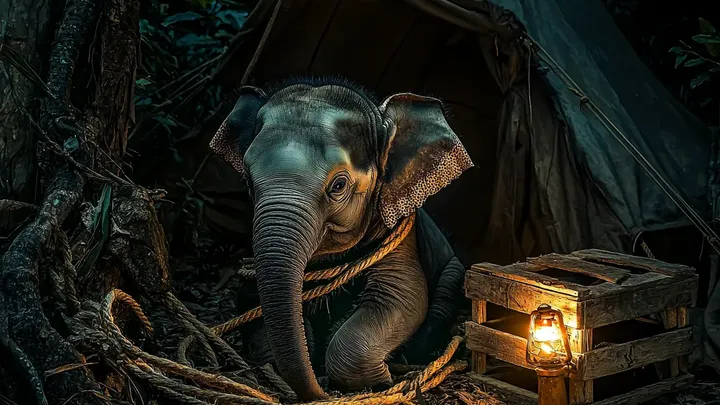 Ha seguito un elefante nella foresta, ma non immaginava che avrebbe portato a questo.