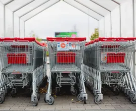 Geld besparen op boodschappen? Pak dan een winkelwagen!