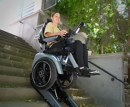 This Is The Worlds Most Advanced Wheelchair (It Can Climb Stairs!)