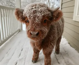 Frozen Calf Found at Doorstep — Family Follows Her Into the Woods and Finds the Unthinkable