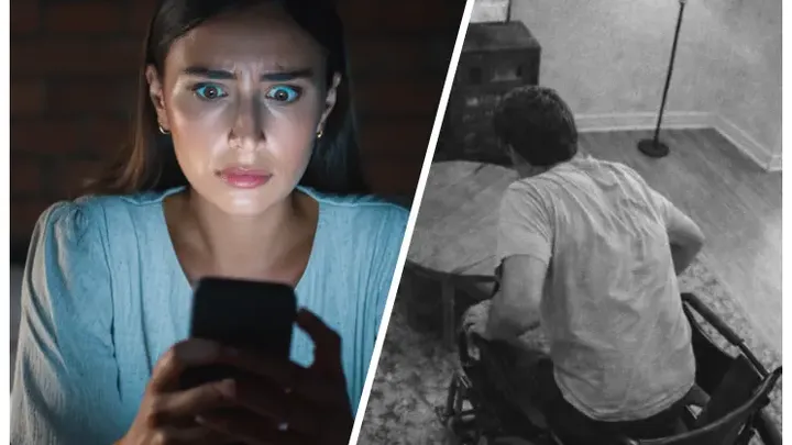 Ze zorgde dagelijks voor haar gehandicapte man, totdat ze de camera's controleerde.