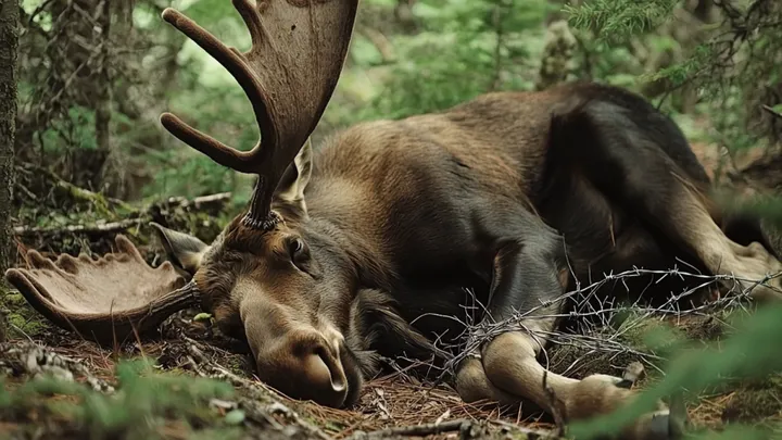 Ein Mann folgt einem verletzten Elch im Wald - was er dann entdeckt, stellt sein Leben auf den Kopf!