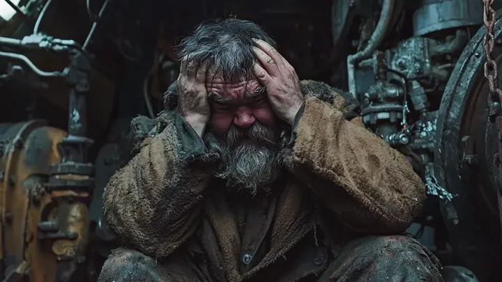 Um navio abandonado flutua perigosamente perto de um vilarejo - um homem fica pálido quando vê o que há nele