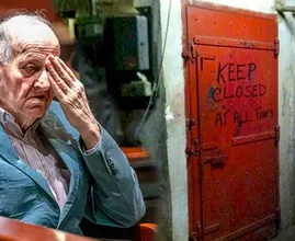 Police arrest old man because of a dangerous object in his basement