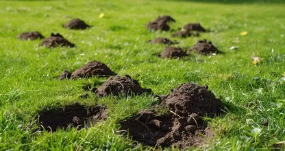 Protect your garden from moles!