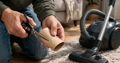 People Are Using Empty Toilet Paper Rolls on Their Vacuum — Here’s Why