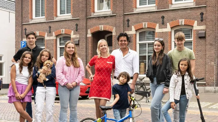 Trotse familie Nagelkerke uit Een Huis Vol: 'Geslaagd!'