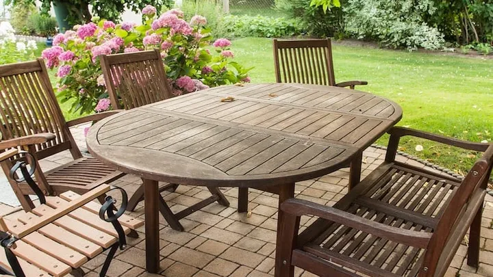 Follow these steps and your wood patio furniture will look as good as new again