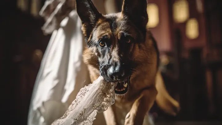 An ihrem Hochzeitstag versperrte ihr Polizeihund ihr den Weg - dann entdeckte sie die herzzerreißende Wahrheit...