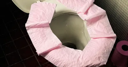 Não corra o risco! Colocar papel higiênico no assento faz o oposto do que você pensa