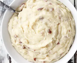Rezept von Großmutter mit einem Twist: warmer, würzig sanfter Kartoffelbrei!
