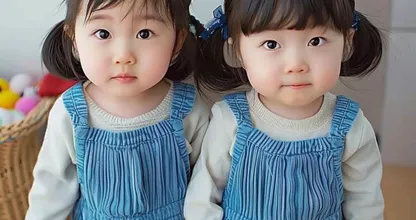 They were the most beautiful twins in the world. But look at them now.