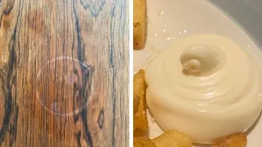 Mayo Magie: Wasserflecken mit einem Klecks vertreiben!