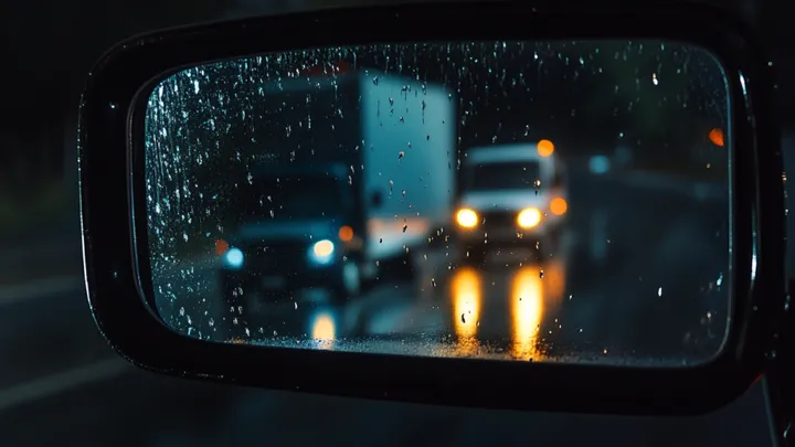 Lkw verliert Ladung auf der Autobahn, dann merkt der Fahrer, was es ist..