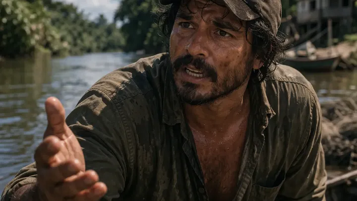 Pescador brasileiro pensou ter encontrado um monstro no rio - mas a verdade era muito mais estranha