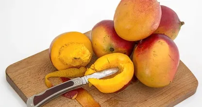 Kann man die Schale von Mangos (so wie bei Kiwis) mitessen?
