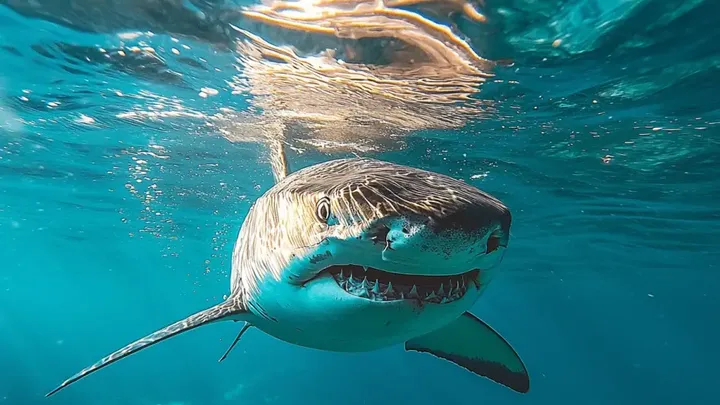 Gefundenes Filmmaterial: Marine begegnet riesiger Kreatur unter Wasser