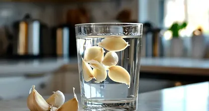 ニンニクを茹でて、この水を一晩飲む： 朝の結果はあなたを驚かせるでしょう！