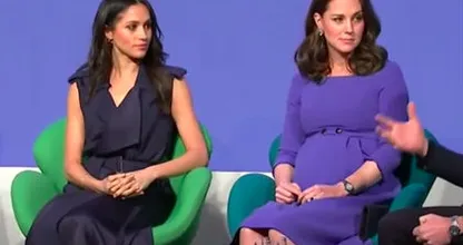 Warum Meghan und Kate beide während ihrer Schwangerschaft kürzere Röcke trugen.