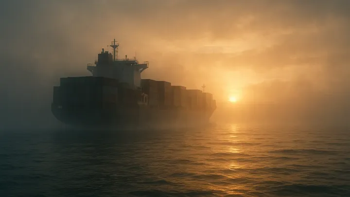 Hubschrauber jagt Containerschiff über das offene Meer – doch was die Besatzung tut, um zu verschwinden, ist unglaublich.