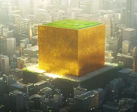 This 400-Meter-Tall AI Cube in Tokyo is Beyond Impressive – One Look Inside, and You’ll Be Amazed!