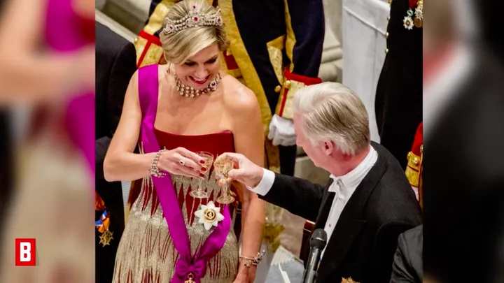 Königin Máxima erhält durch dieses Kleid ziemliche Kritik... "Bei diesem Ausschnitt achtet keiner mehr auf ihr Kleid!"