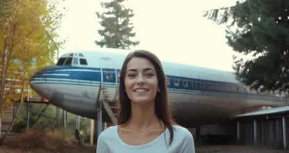 This woman turned an airplane into her home and the inside looks pretty special