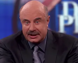 So sah Dr. Phil früher aus. Wow!