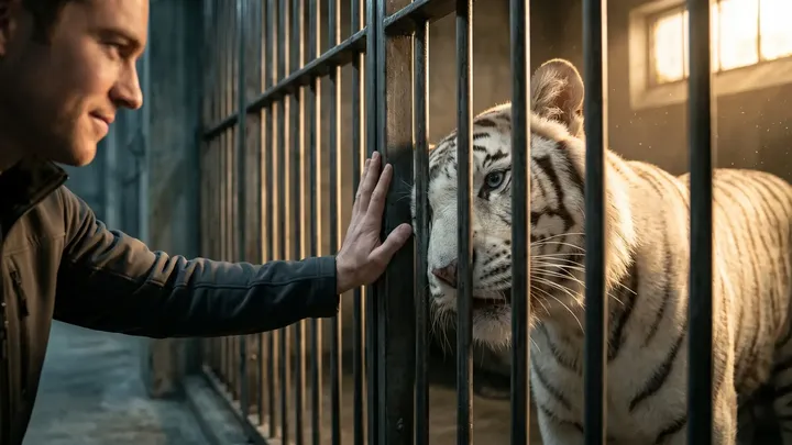 La tigre bianca si riunisce al custode dopo 5 anni, ma nessuno si aspettava questa reazione
