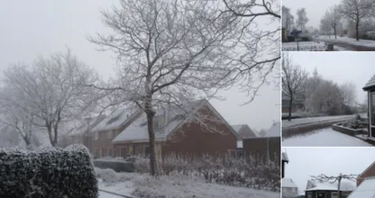 Het is dan eindelijk zover! De eerste sneeuw is gevallen in Nederland!