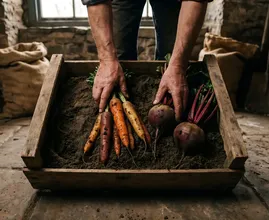 Why grandparents kept carrots in a box of sand all winter, and why experts still recommend it