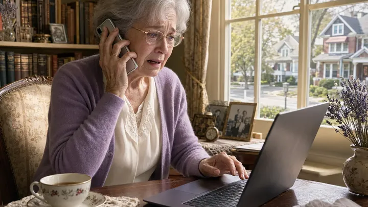 Una donna di 78 anni riceve un SMS in cui le viene comunicato che il suo pacco FedEx “illegale” è stato sequestrato — poi arriva la telefonata della “polizia”…
