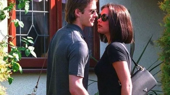 Do you recognise this couple? This photo of these two lovebirds was taken in 1997