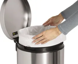 Wechsle den Müllsack immer so und du ersparst dir eine Sauerei!