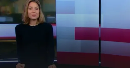 NOS nieuwslezer Amber Brantsen onwel tijdens ochtendjournaal