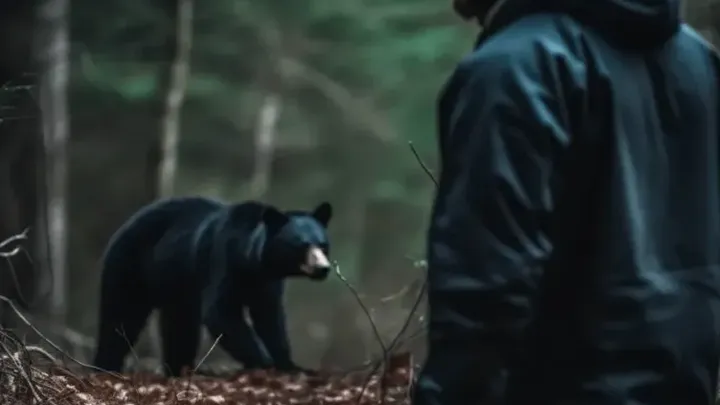 Urso acena para a família todas as manhãs - um dia, o pai faz uma descoberta chocante