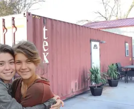 Young Couple Live In Old Container - Take A Peek Inside!