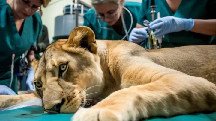 Un león pide ayuda a un fotógrafo - La increíble verdad al descubierto