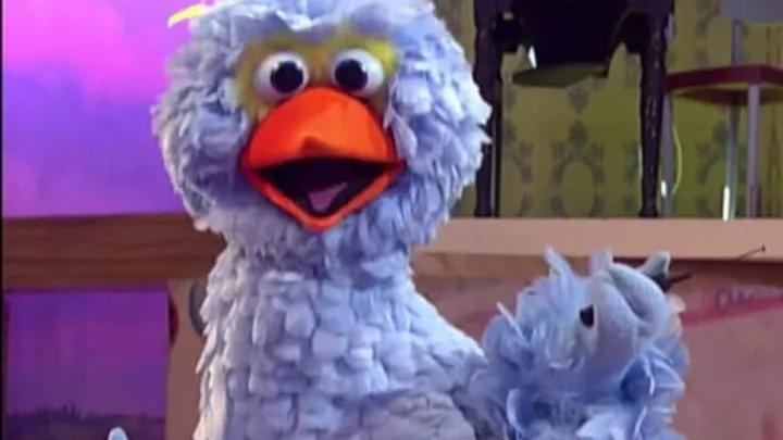 Deze vrouw speelt al 27 jaar lang de blauwe vogel 'Pino' in Sesamstraat