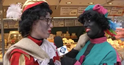 Na Amsterdam en Utrecht ook intocht Rotterdam zonder zwarte piet