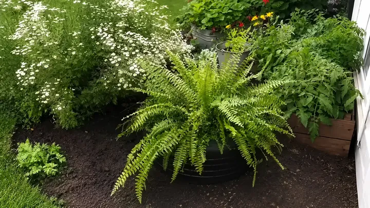 No te vas a creer cómo esta mujer utiliza neumáticos viejos para convertir su jardín en algo precioso
