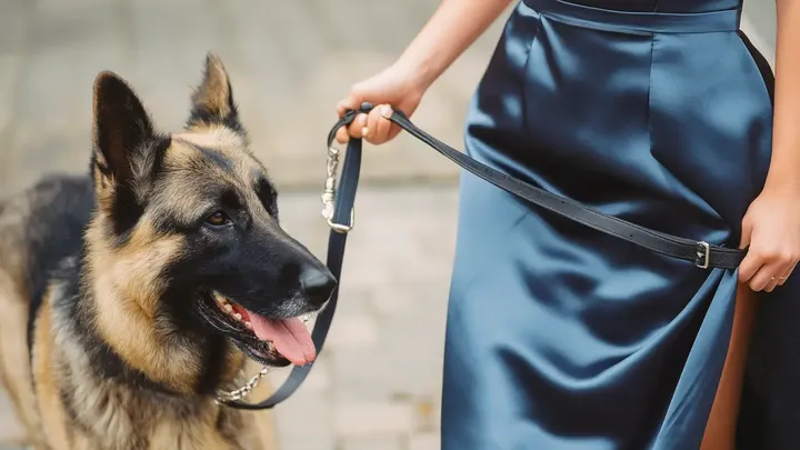 An ihrem Hochzeitstag versperrte ihr Polizeihund ihr den Weg - dann entdeckte sie die herzzerreißende Wahrheit...