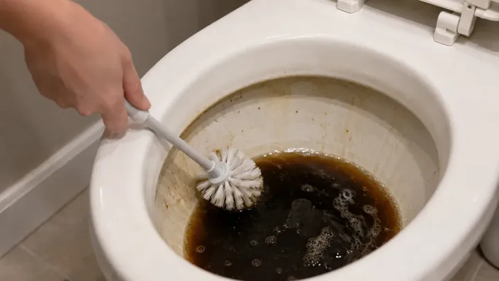 Echa medio litro de Coca-Cola en el retrete y el resultado es sorprendente... ¡Pruébalo tú mismo!