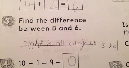 Das passiert, wenn Kinder Anweisungen etwas zu wörtlich nehmen