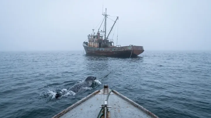 Una foca è salita a bordo della sua barca e si è rifiutata di andarsene — quando ha capito il motivo, le si è spezzato il cuore.