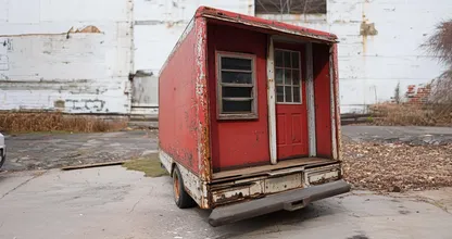 This Elderly Woman Lives in an Old Box Truck - Don't Judge Until You See Inside!