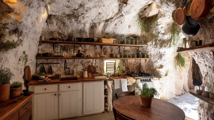 Cette personne de 78 ans a fait construire la maison de ses rêves dans une grotte - mais l'intérieur ne ressemble en rien à ce à quoi vous vous attendez